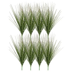 Keinotekoinen sipuliruoho PVC-muovinen 8 kpl 686 mm korkea sisä- ja ulkokäyttöön