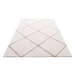 Pehmeä nukkamatto sisäkäyttöön 1,83 x 2,74 m kestävästä kuidusta valmistettu liukuestepohjalla