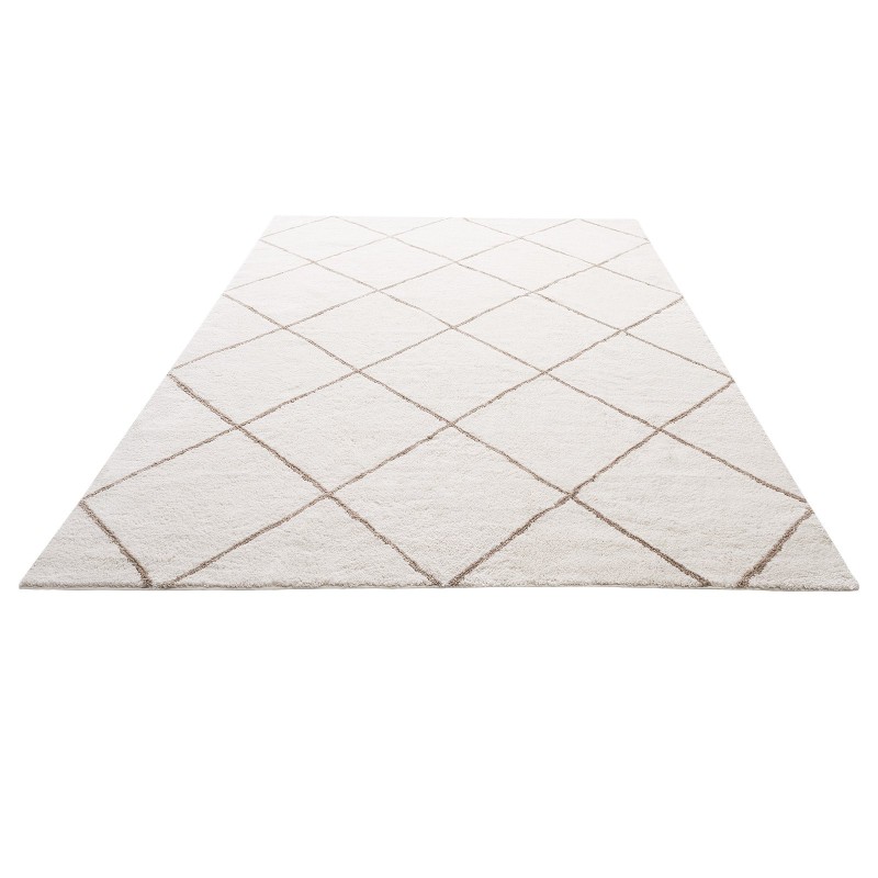 Pehmeä sisämatto 2,44 x 3,05 m beige TPR-liukuestepohja