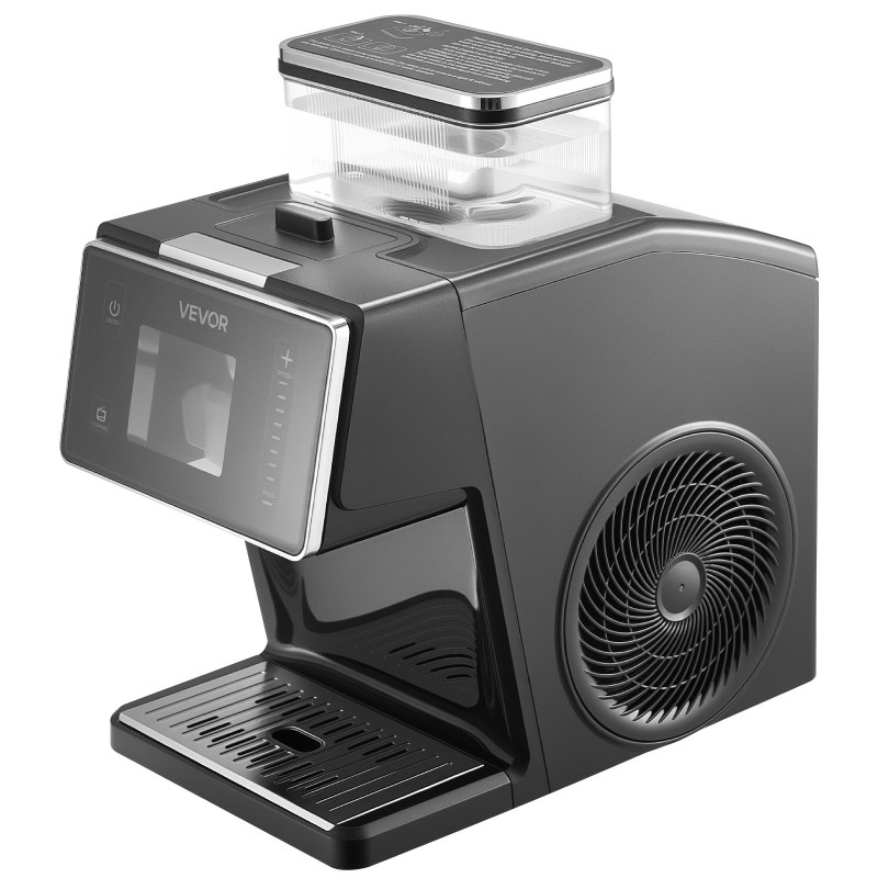 Hiutalejääkone ruostumattomasta teräksestä 20 kg vuorokaudessa 0,8 l säiliö kotikäyttöön