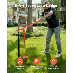 Aitatolpan irrotin jauhemaalattu hiiliteräs 914 mm 300 kg vipurakenne