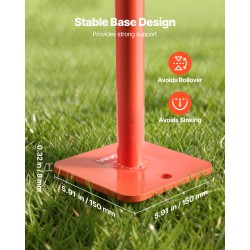 Aitatolpan irrotin jauhemaalattu hiiliteräs 914 mm 300 kg vipurakenne