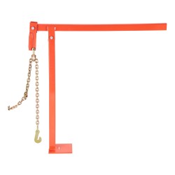 T-mallinen teräs tolpanirrotin aitatolpille 78 cm 300 kg 109 cm ketjulla