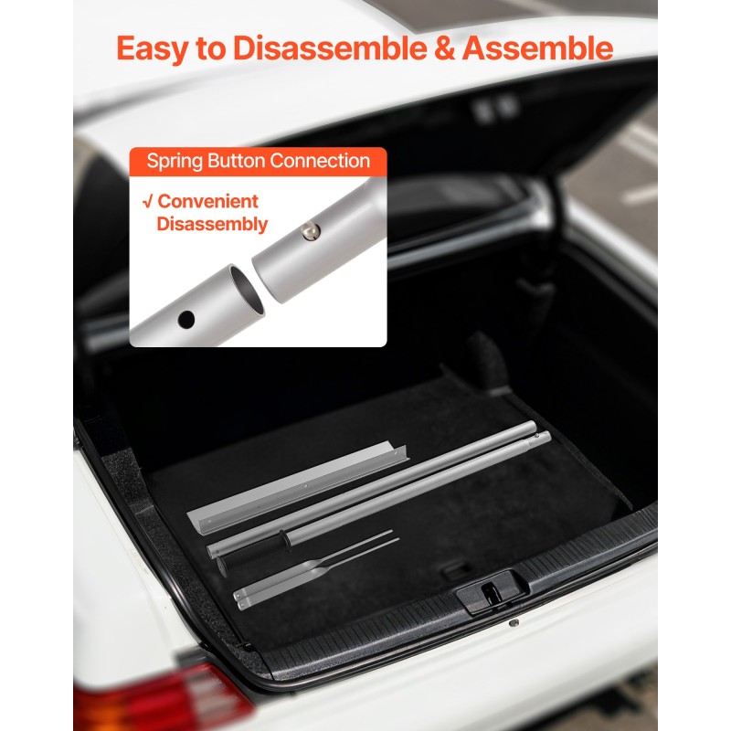 Maisematasoitusharava alumiinirunkoinen 1510 mm varsi 508 mm harapää asfaltin ja betonin tasoitukseen