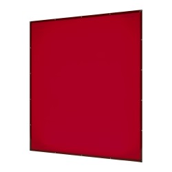 Hitsausverho 2-osainen sarja liekinkestävä vinyyli 1,74×2,34 m 6-tasoinen UV-suoja