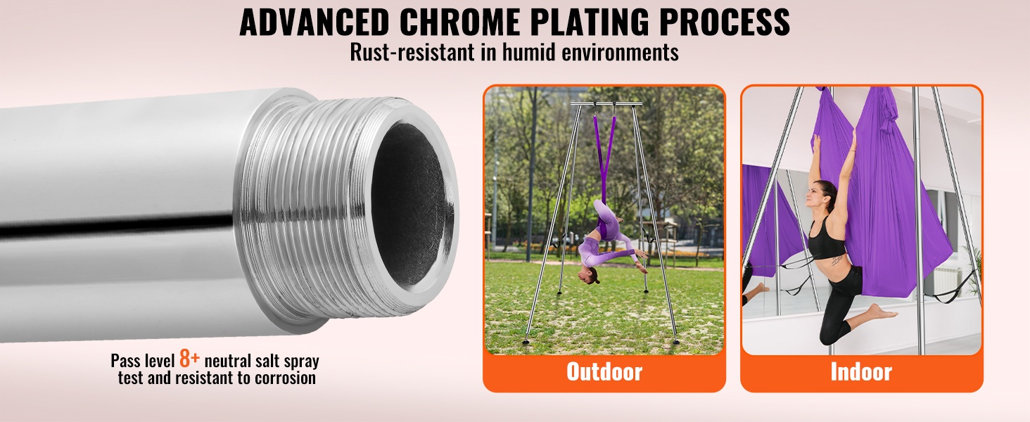 Joogakeinun kiinnityshardware ja kantavuus