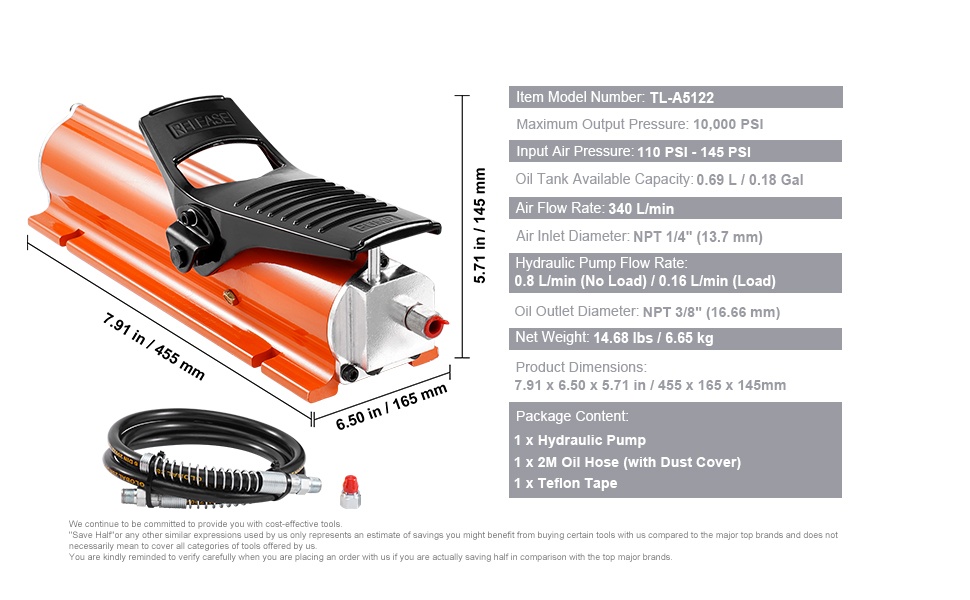 Ilmahydrauliikkapumpun kokonaisnäkymä