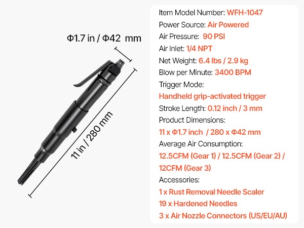 Tuotteen mitat ja tiedot