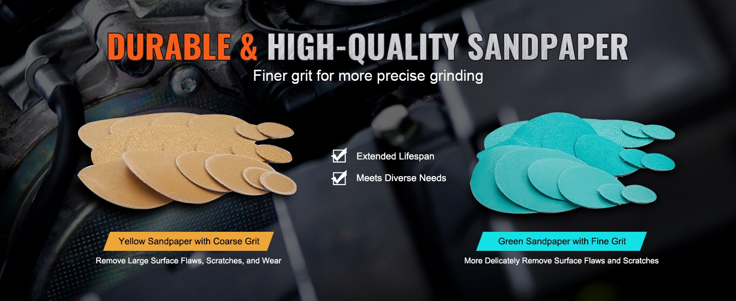 Hiomapaperit eri karkeuksilla