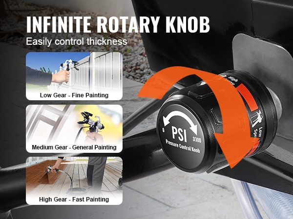 Maalin paksuuden säätö eri kohteisiin