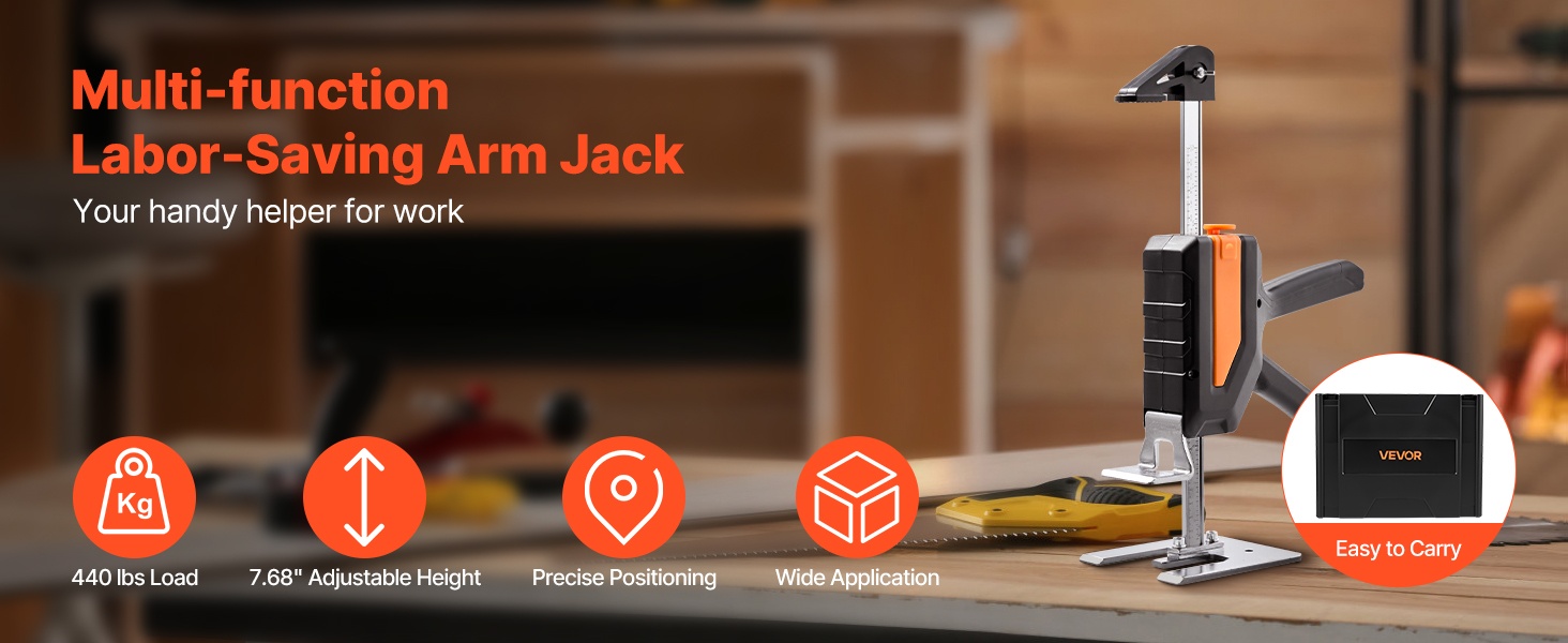 Käsikäyttöinen nostin, yleisnäkymä