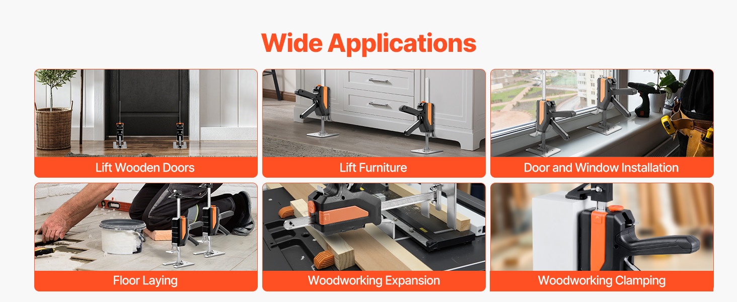 Esimerkkejä ovien ja kaappien asennuksesta