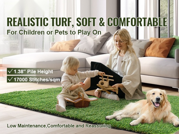 Tekoheinämatto, lähikuva pinnasta