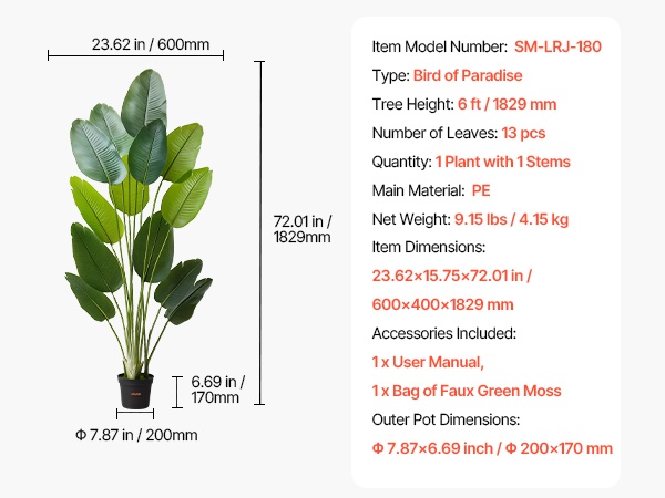 Keinotekoiset trooppiset kasvit mobiilinäkymä