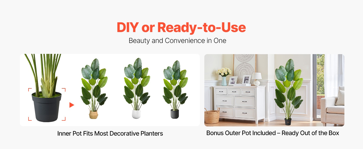 Yksinkertainen ruukku ja helppo sijoittaminen