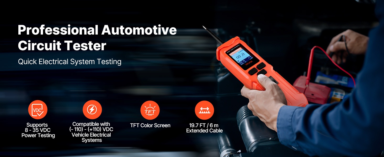 Auton virtapiiritesteri yleiskuva