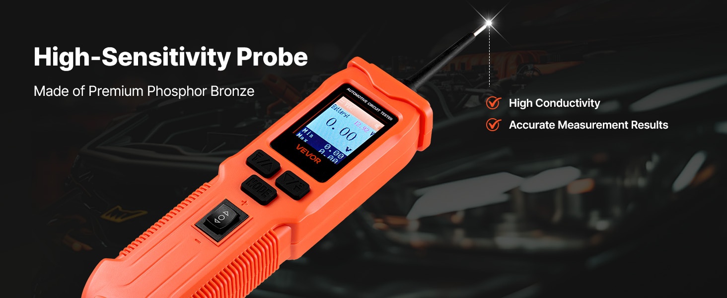 Herkkä fosforipronssinen mittapää