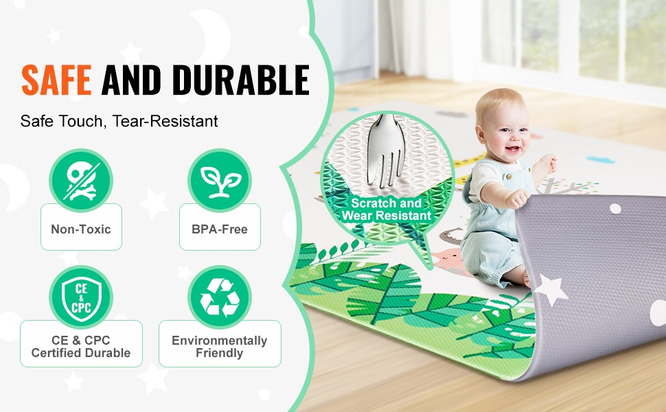 Luistamaton pohja pitää leikkimaton paikallaan