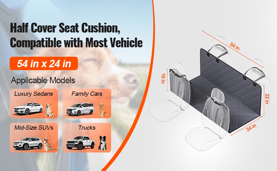 Takaistuimen jatkopatja koiralle