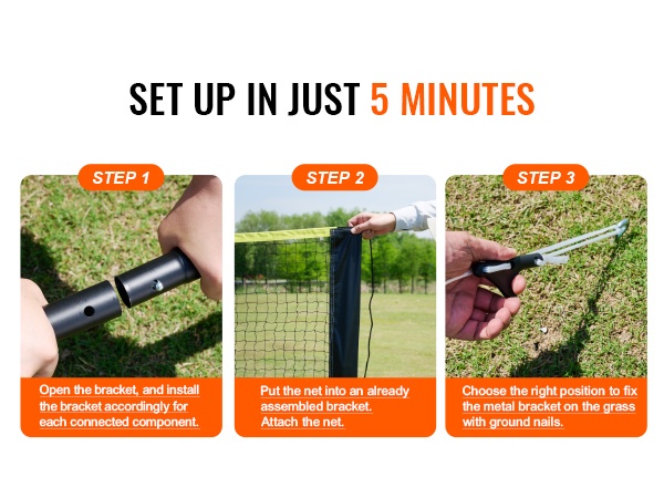 Kaikki osat yhdistetty kuminauhoilla