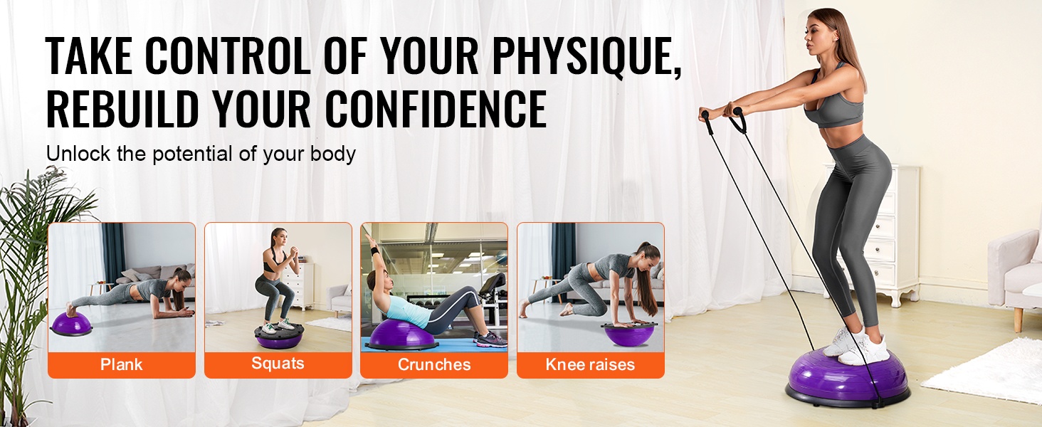 Tasapainoharjoittelu ja core-treeni tasapainopallolla