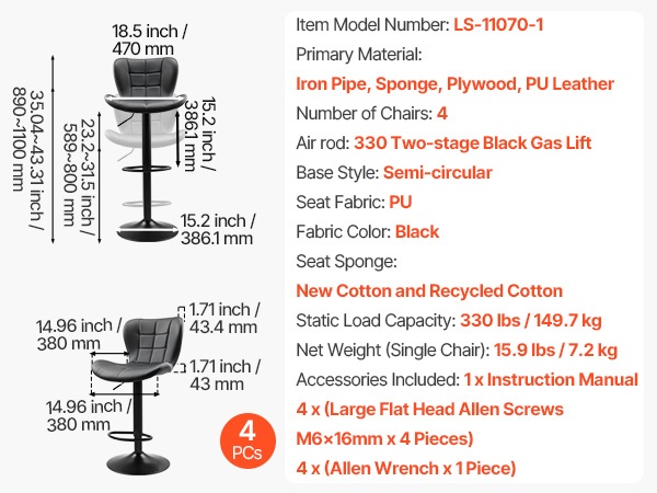 Tuolin kokonaismitat