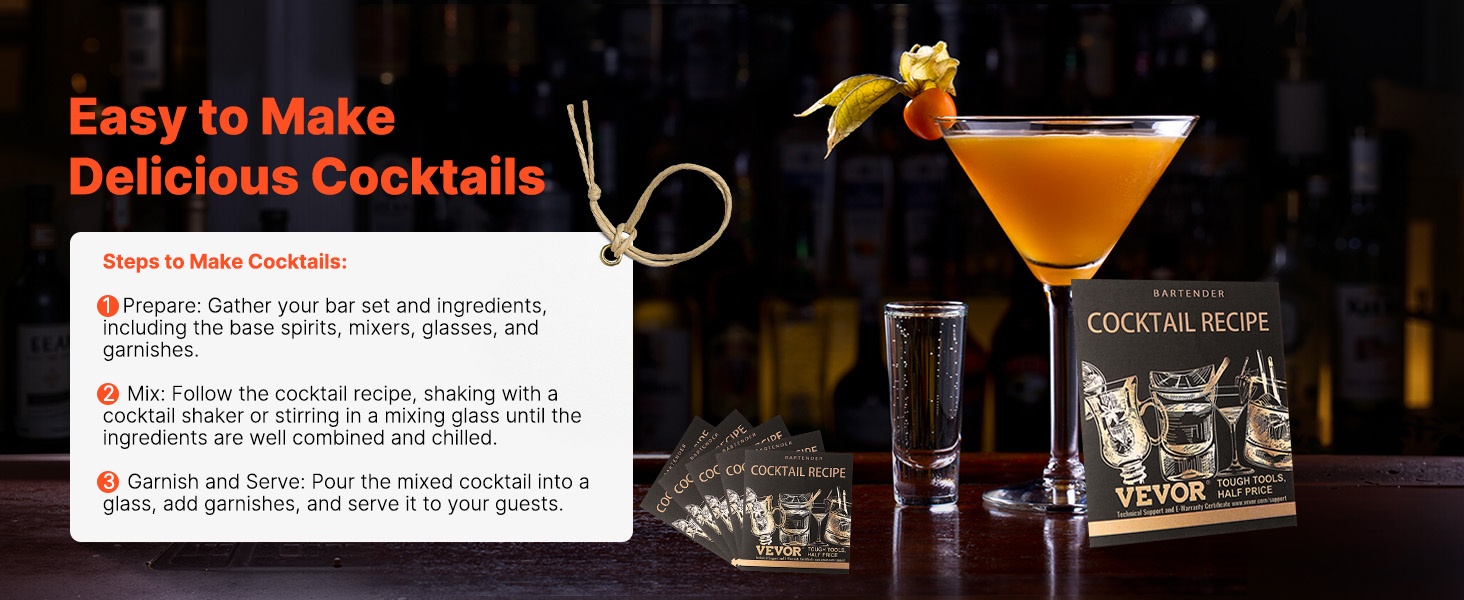 Cocktailin valmistaminen ravistimella