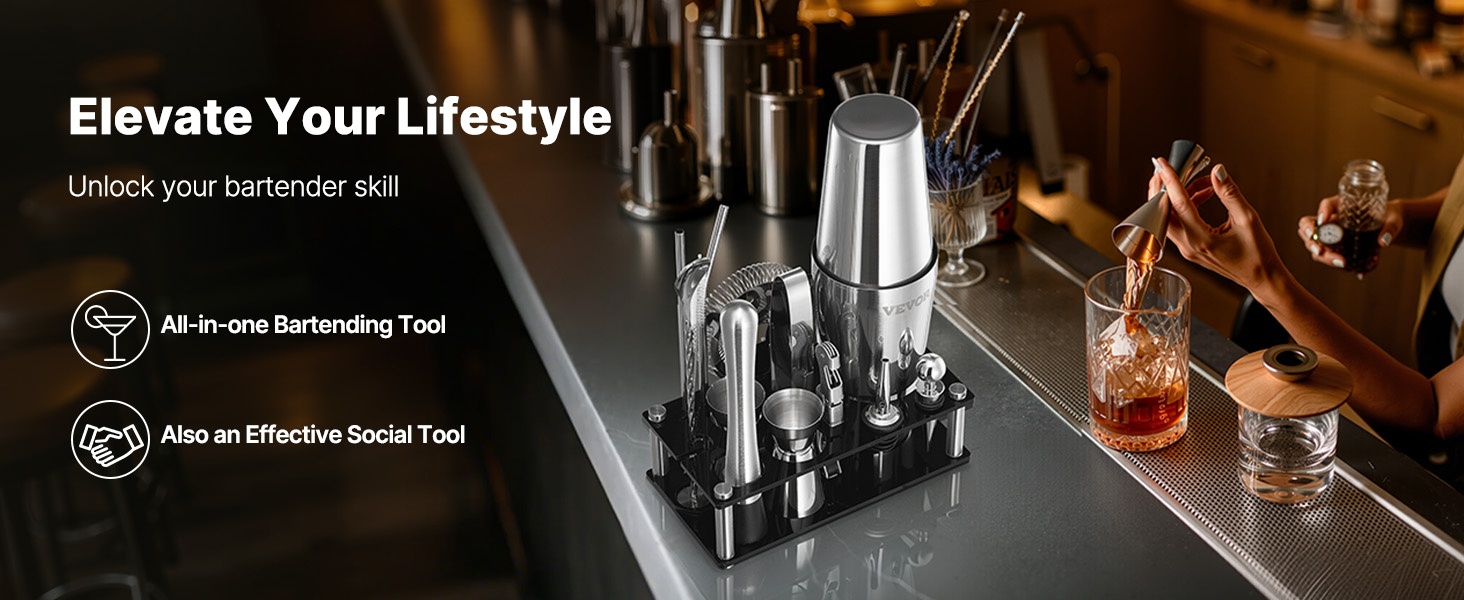 Kotibaari ja baarityökalut