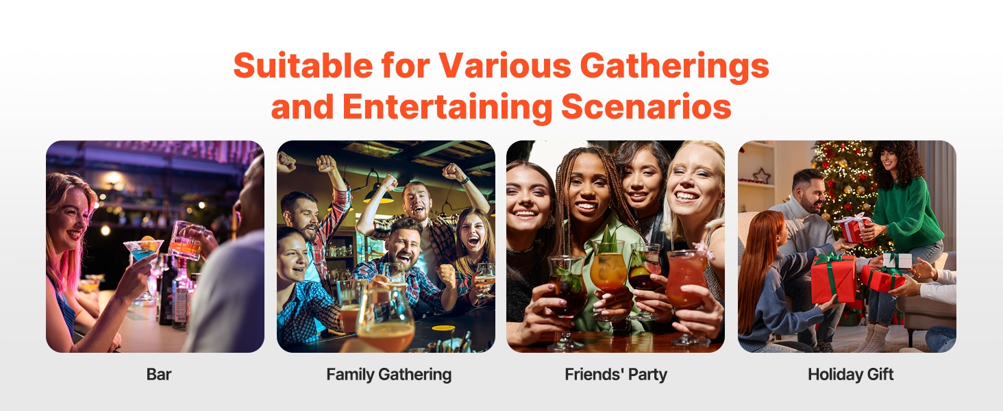 Cocktailit juhlapöydällä