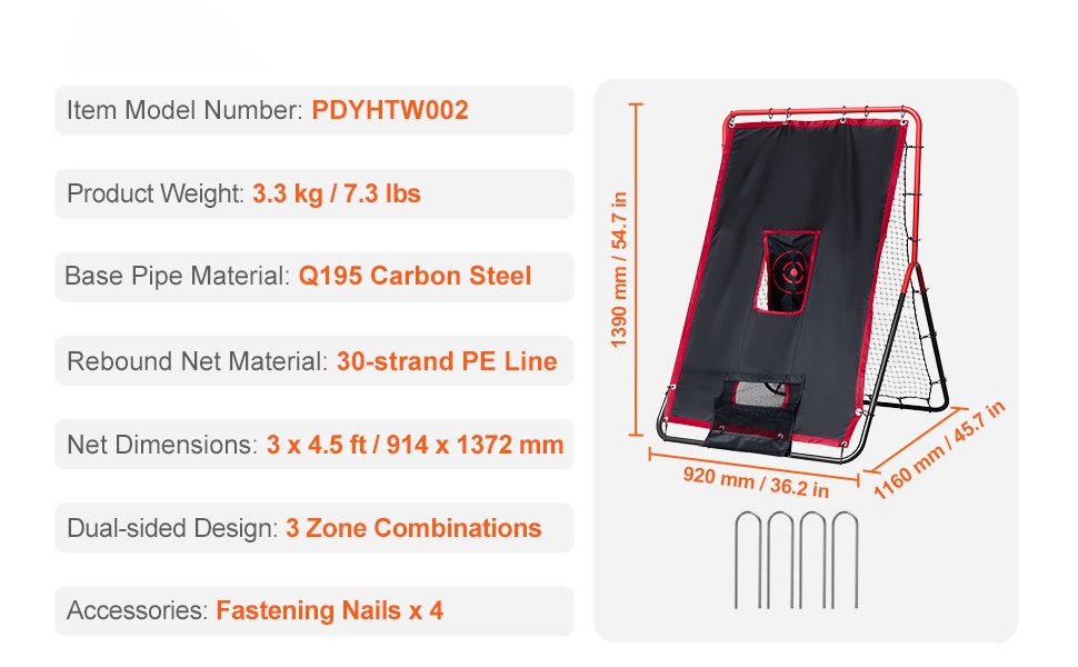 Baseball- ja softball-harjoitus käynnissä palautusverkon kanssa