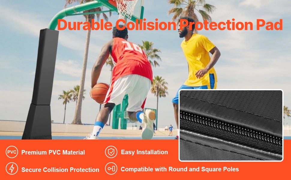 Koripallotolpan pehmuste