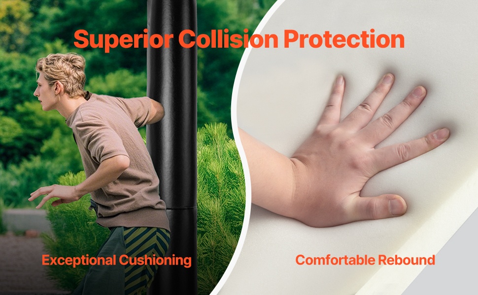 Korkeatiheyksinen helmipehmuste vaimentaa tehokkaasti iskua