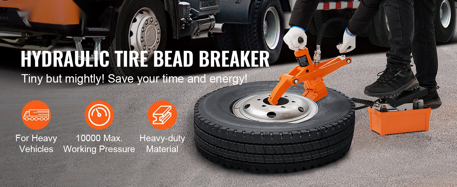 Manuaalinen renkaan reunanmurtaja käytössä