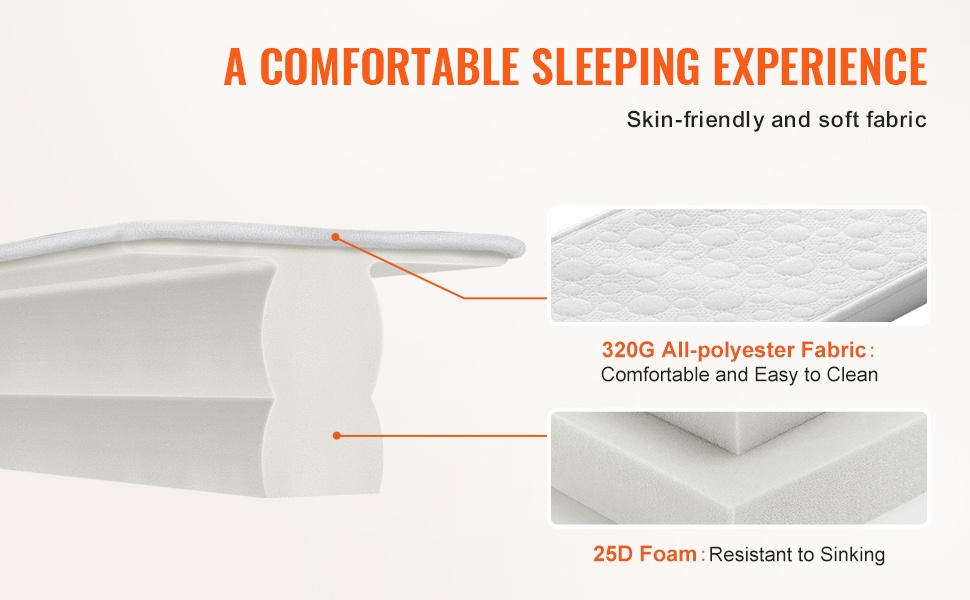 Helposti puhdistettava patjojen välin täytepala