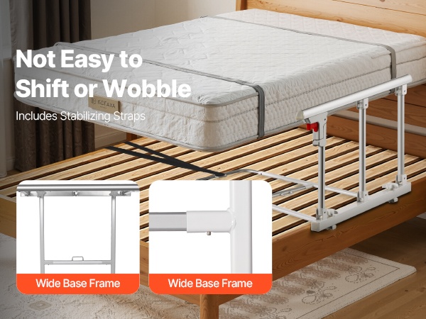 Vakaa kiinnitys sänkyyn