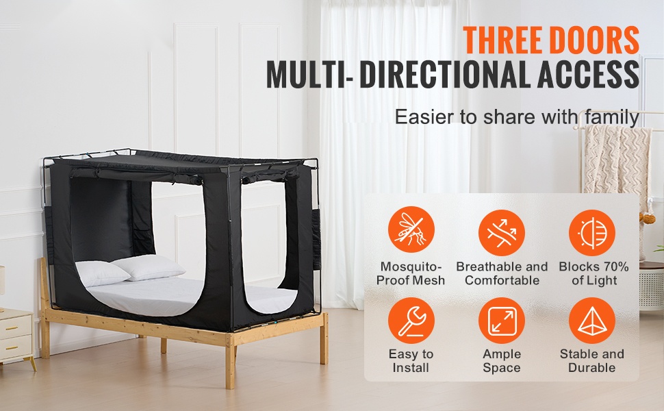 Sänkyteltta yleisnäkymä