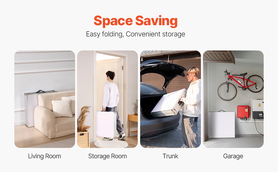 Kokoontaittuva beer pong -pöytä säilytykseen