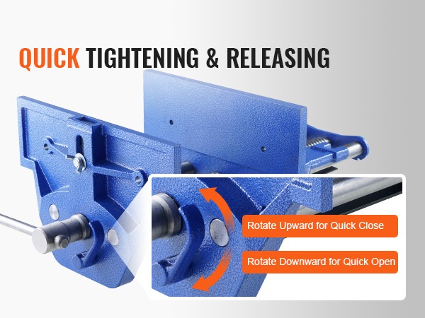 Puristimen avaaminen ja sulkeminen