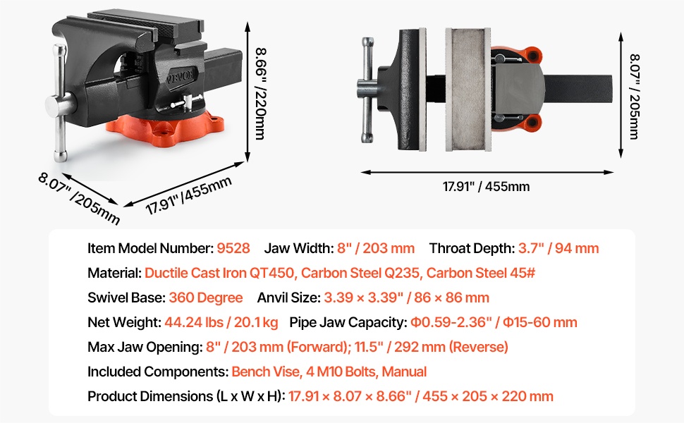 Penkkipuristin asennettuna työpöytään
