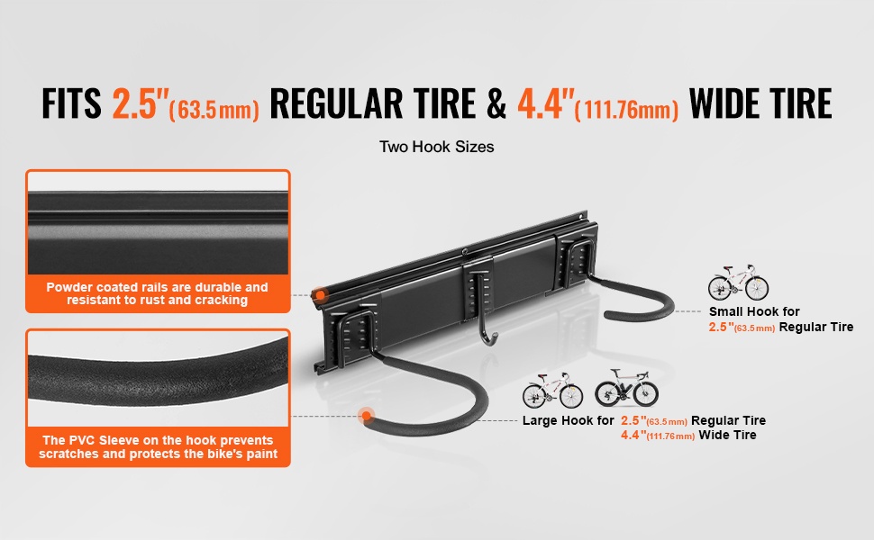 Säädettävät pyöräkoukut