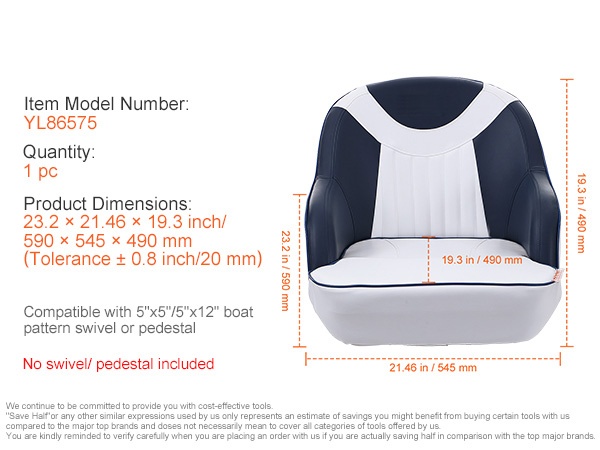 Veneen istuin, musta ja harmaa väriyhdistelmä