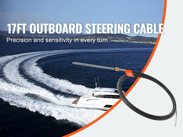 Veneen ohjauskaapelin rakenne