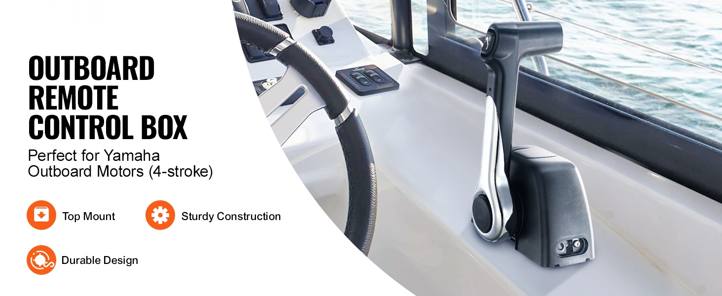 Veneen kaasukahvan ohjainlaatikko Evanruder Johnson -perämoottoreille