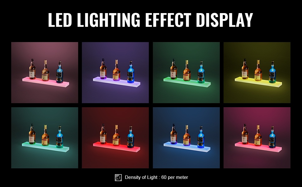 RF-kaukosäädin LED-pullotelineelle