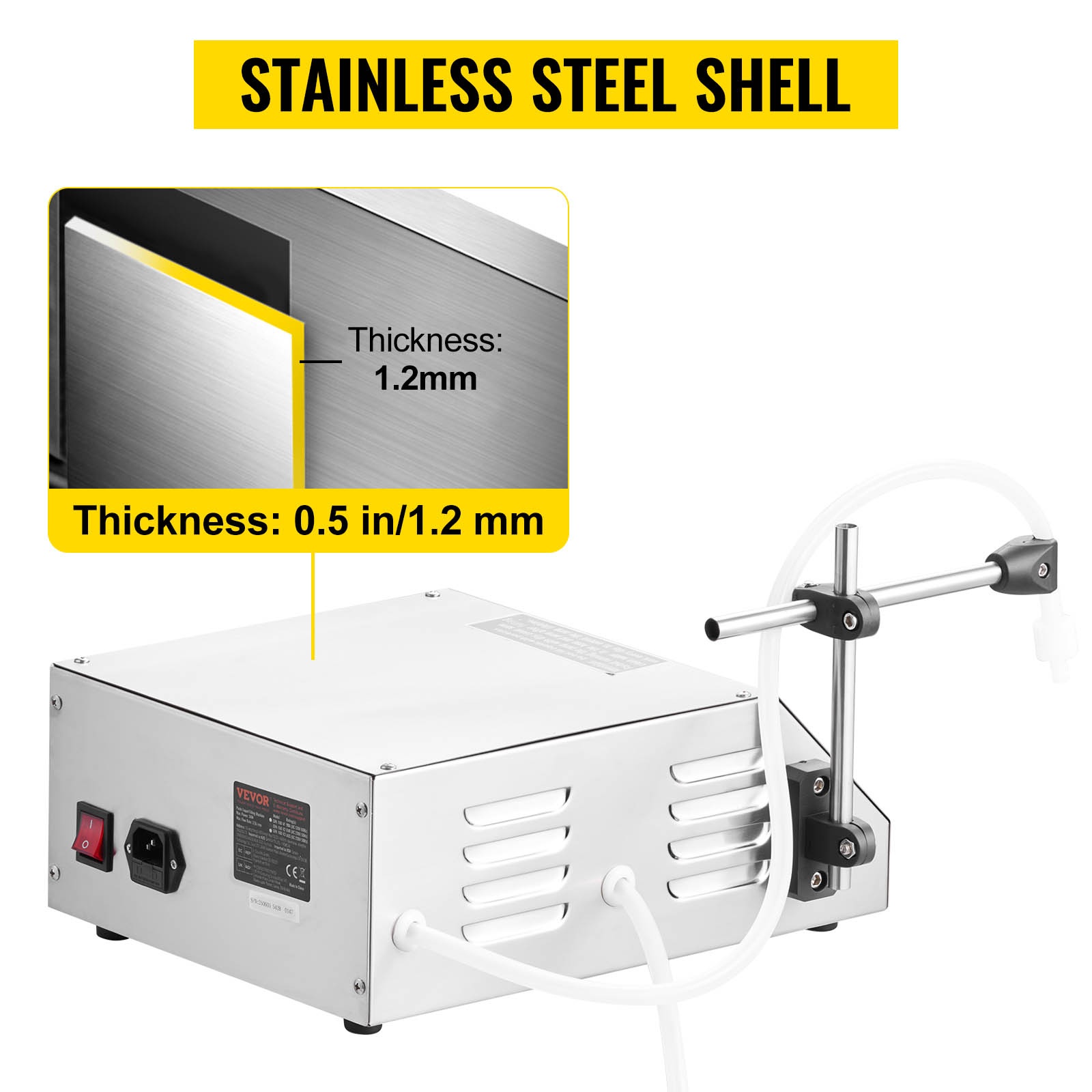 Ruostumaton teräskotelo