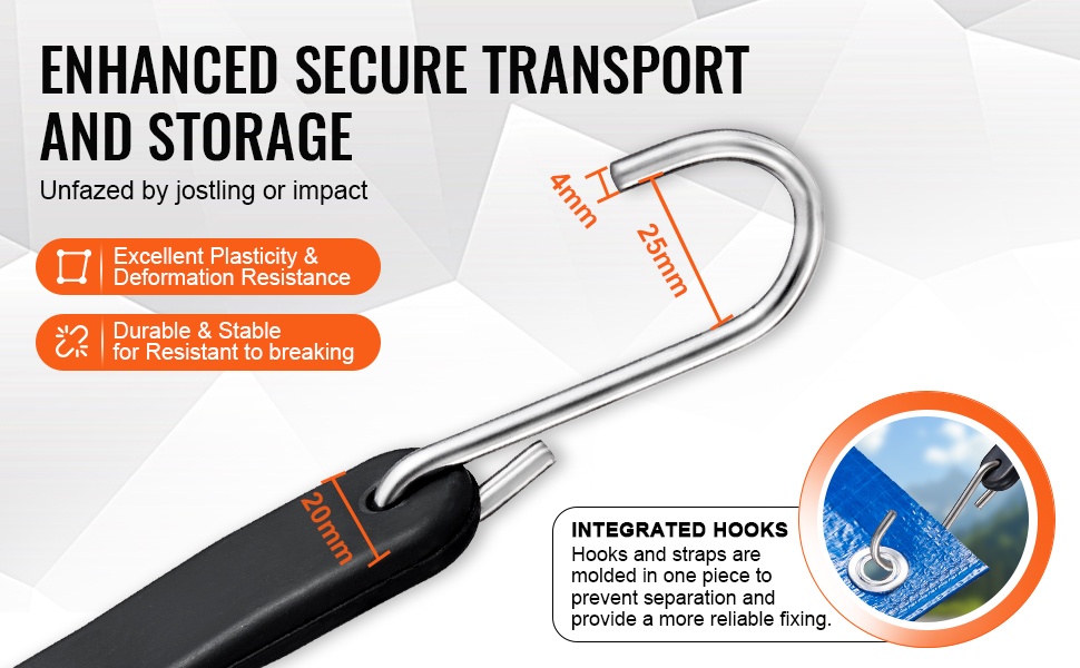 Pitkä kuminauha suurten esineiden niputtamiseen