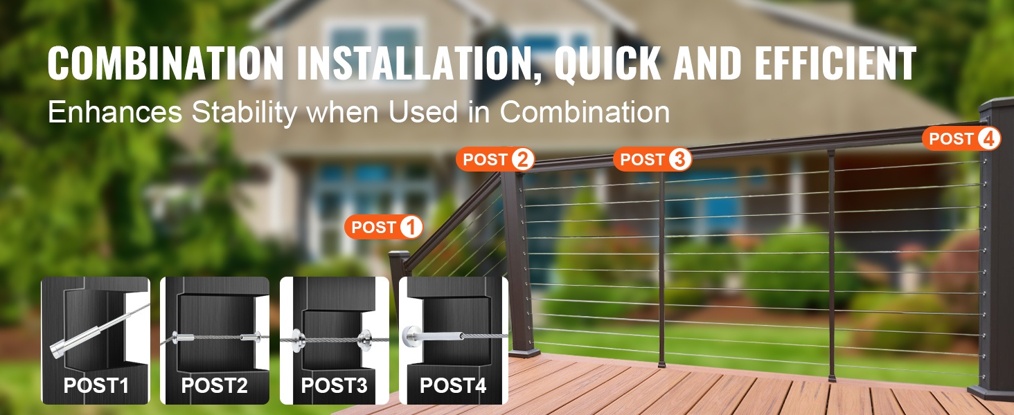 Kaapelin kaideasennussarja asennettuna eri kulmiin