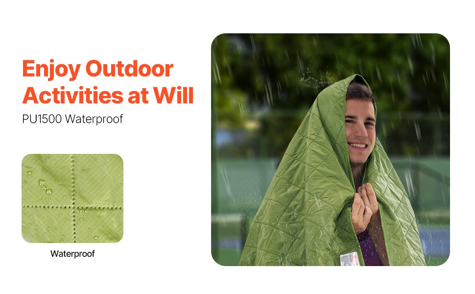 Vettähylkivä ulkoiluviltti