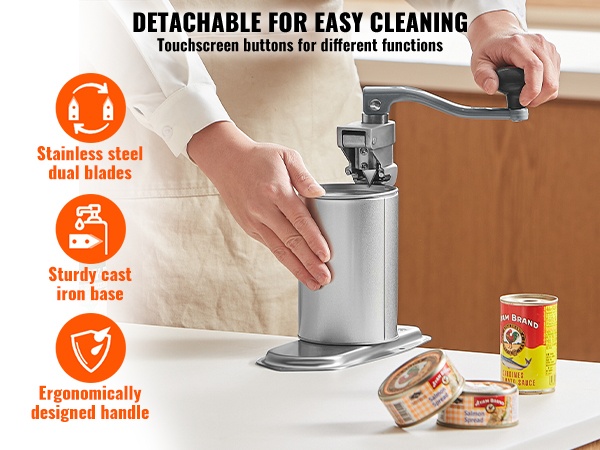 Purkinavaajan käyttö eri kokoisille purkeille