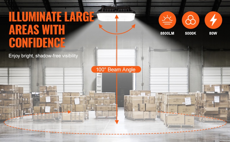 LED-katoksivalaisimen kestävä rakenne